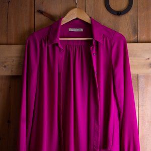 Magenta blouse